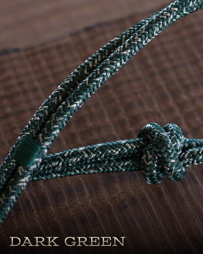 Redemption Rope Halters- Dark Green