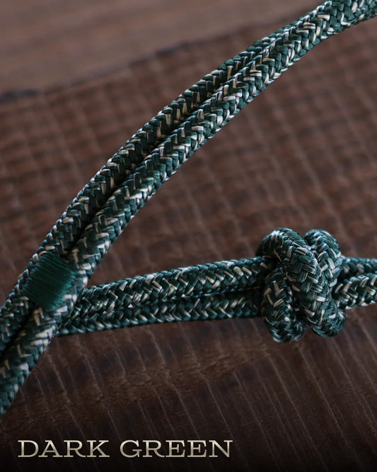 Redemption Rope Halters- Dark Green