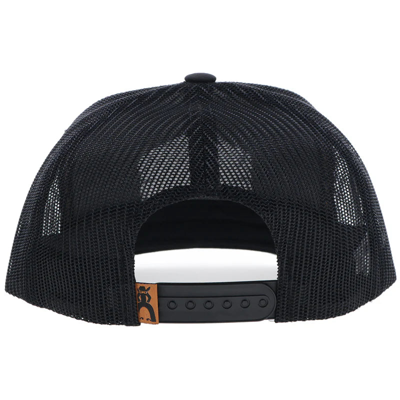 Hooey - "Ranchero" Punchy Hat Black w/Multi Color Patch