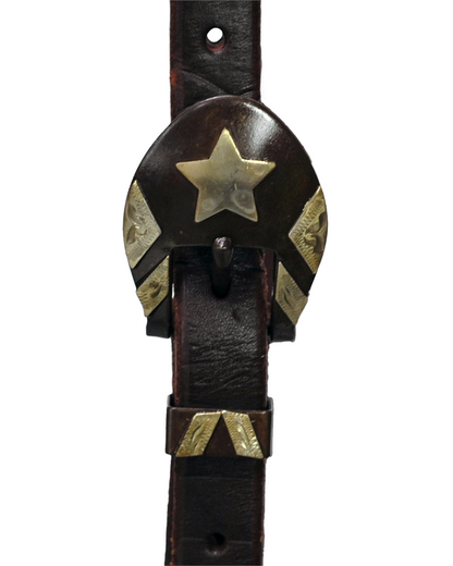 Slip Ear - Star Buckle, 3/4" Harness Leather