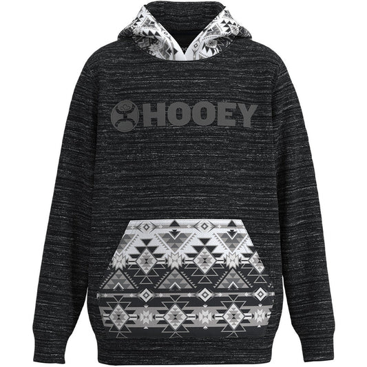 Girlś  Hooey Youth "Legendary Hoody" Black & Aztec w/Hooey Logo