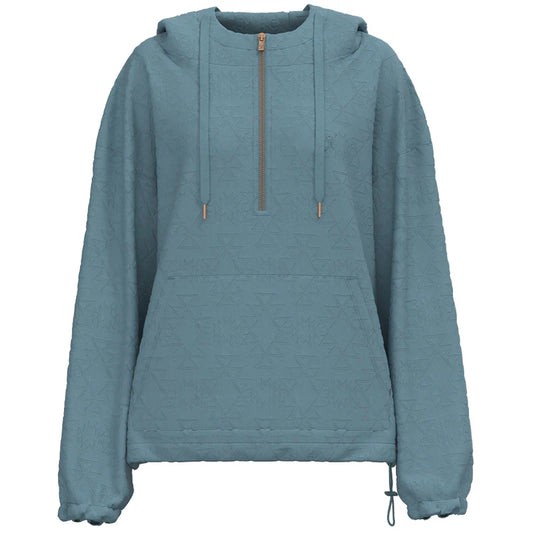 Womenś - Hooey  "Mazatlan" Quarter Zip Hoodie in Blue