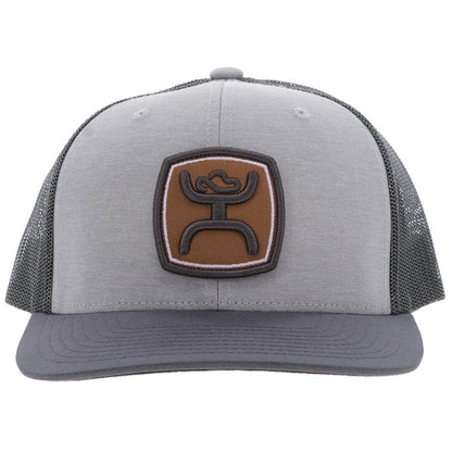 Hooey - "Zenith" Hat Grey w/Brown Hooey Logo