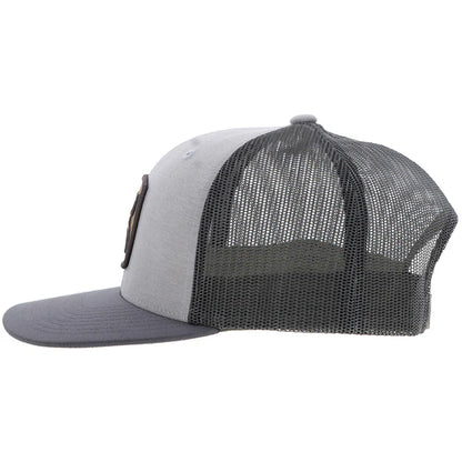 Hooey - "Zenith" Hat Grey w/Brown Hooey Logo