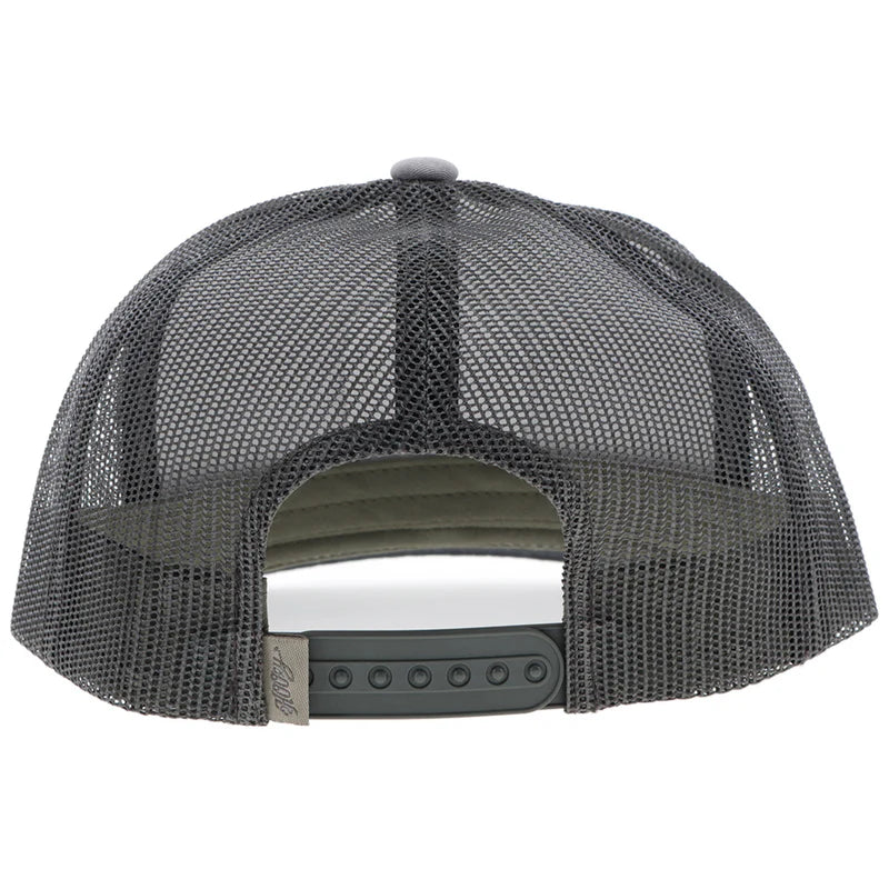 Hooey - "Zenith" Hat Grey w/Brown Hooey Logo