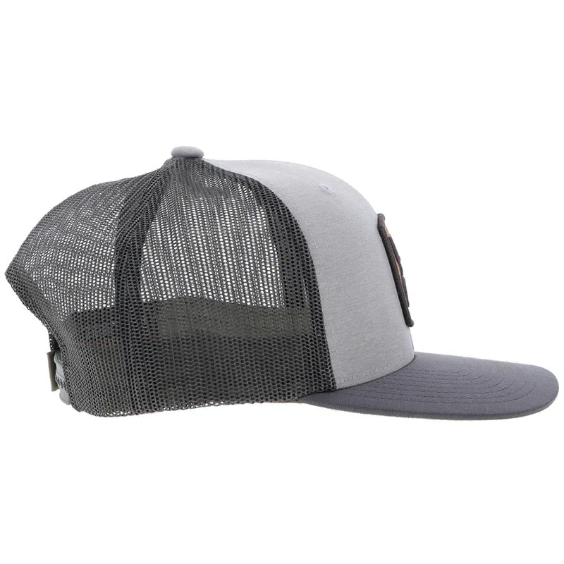Hooey - "Zenith" Hat Grey w/Brown Hooey Logo
