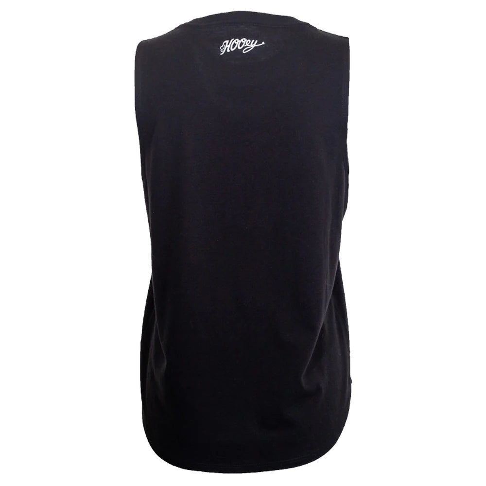 Hooey - "Leona" Tank Black w/ White Stitching
