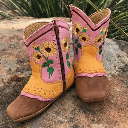 CLEARANCE - Shea Baby - Sophie Sunflower Baby & Toddler Boots