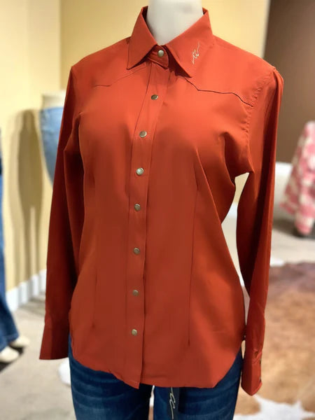 RUSTIC ORANGE - CC Long Sleeve Shirt