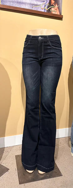 CC Western Carrissa Classic Jean - DARK Wash