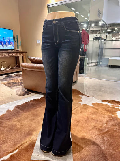 CC Western Carrissa Classic Jean - DARK Wash