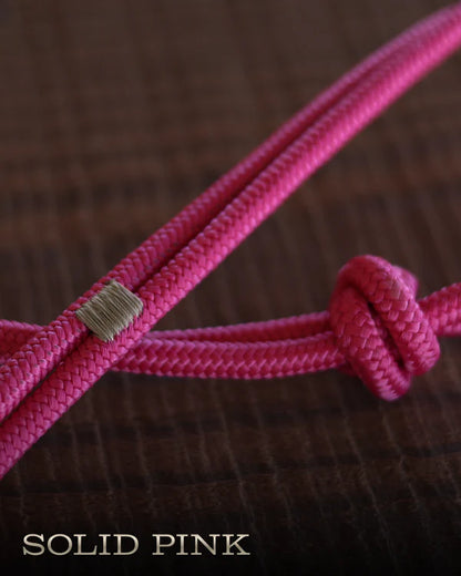 Redemption Rope Halters-  Solid Pink