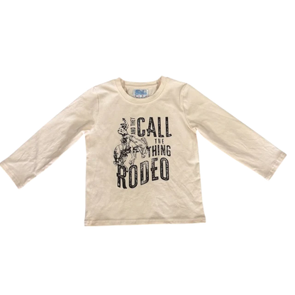 CLEARANCE - Shea Boy Call The Thing Rodeo Graphic Long Sleeve Shirt