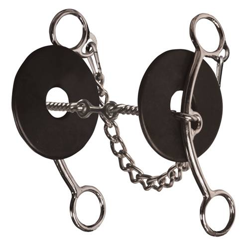 Professional Choice Brittany Pozzi - MEDIUM Lifter Series BIt -  Three Piece Twisted Snaffle