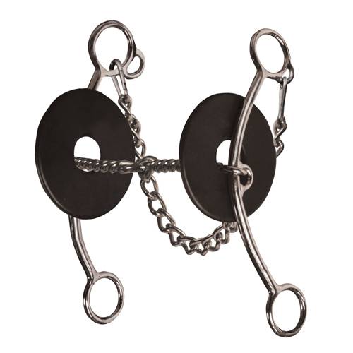 Professional Choice Brittany Pozzi- LONG Lifter Series - Twisted Wire Snaffle