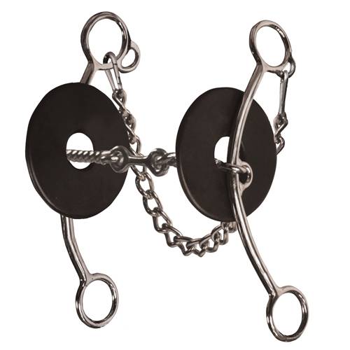 Professional Choice Brittany Pozzi -Lifter Series - Three Piece Twisted Wire Snaffle