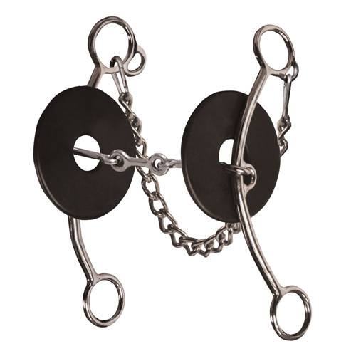 Professional Choice Brittany Pozzi- LONG Lifter Series - Three Piece Smooth Snaffle