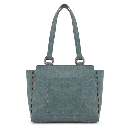 Montana West Embroidered Tote Bag - Jean