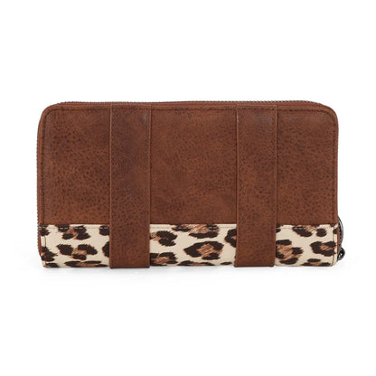 Wrangler Leopard Print Wallet - Leopard-Brown
