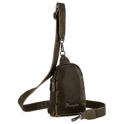 Wrangler Ladies Sling Bag/Crossbody/Chest Bag - Green