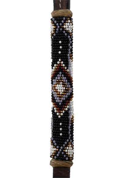 Leather Beaded Over Under - HH