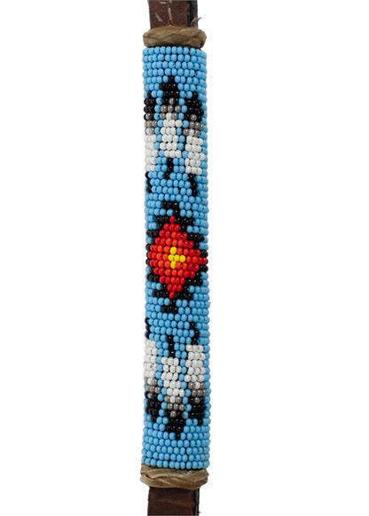 Leather Beaded Over Under - JJ