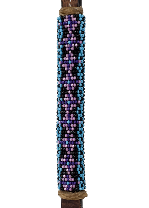 Leather Beaded Over Under - XX