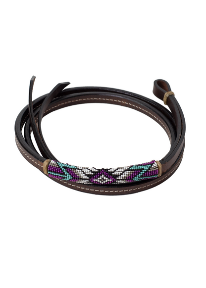 Leather Beaded Over Under - HH