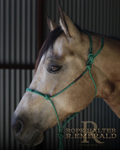 Redemption Rope Halters- Redemption Emerald