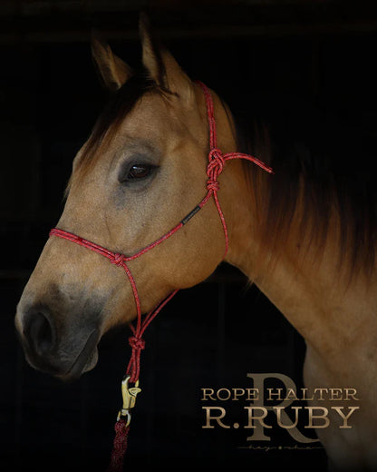 Redemption Rope Halters-  Redemption Ruby