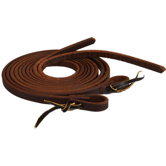 Harness Leather Split Reins- 5/8"