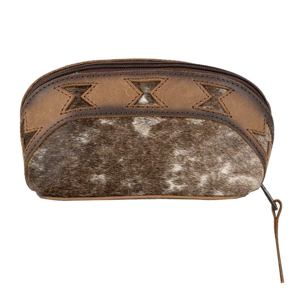 STS Roswell Cowhide Belle Makeup Pouch