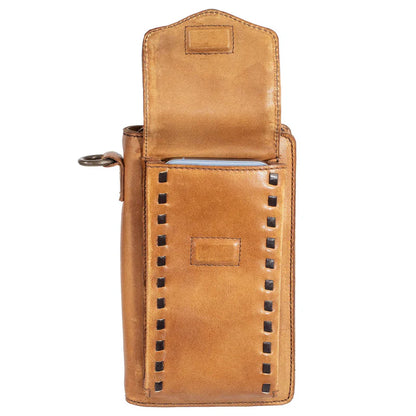 STS Bandera Tan Quickdraw Crossbody Wallet