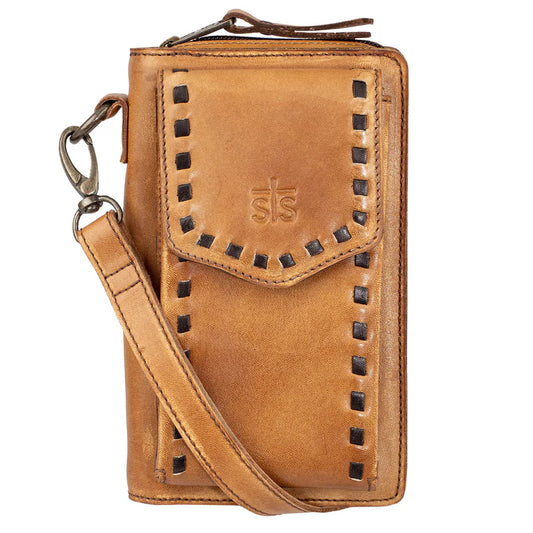 STS Bandera Tan Quickdraw Crossbody Wallet
