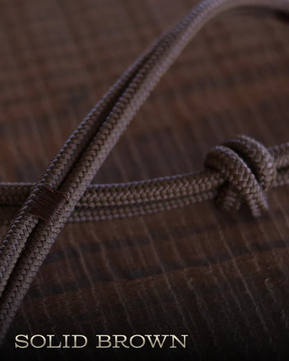 Redemption Rope Halters- Solid Brown