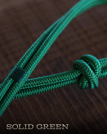 Redemption Rope Halters- Solid Green