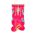 Lucky Chuck - Take the Risk Hot Pink Performance Boot Socks