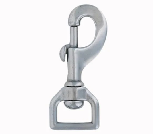 Snap - Flat Swivel Snap, 1", Chrome