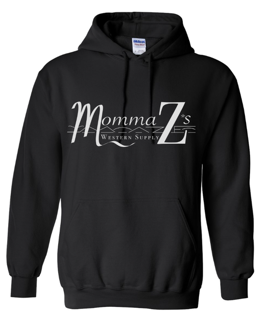 Momma Zś Logo  Hoodie -  BLACK