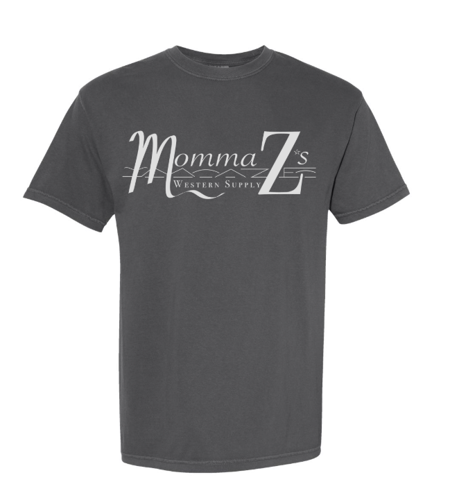 CLEARANCE - Momma Zś Logo  T-Shirt - PEPPER