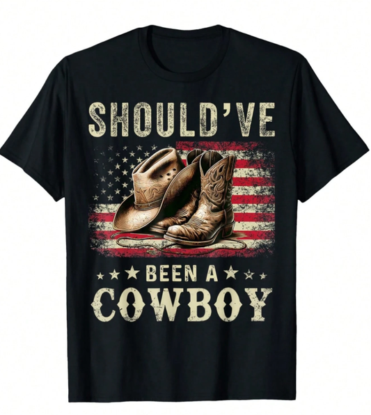 Boy's Graphic Tee Should Have Been A Cowboy