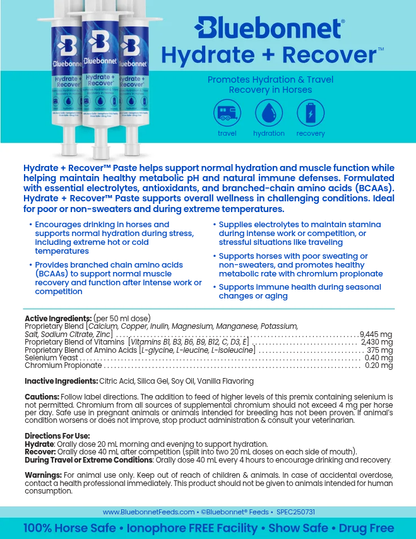 Bluebonnet Hydrate + Recover™ Paste