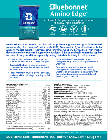 Bluebonnet Amino Edge - 40 lbs (80 servings)