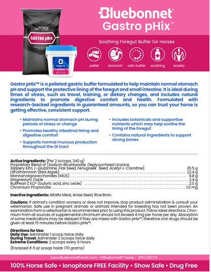 Bluebonnet Gastro pHix - 11 lbs (15 servings)