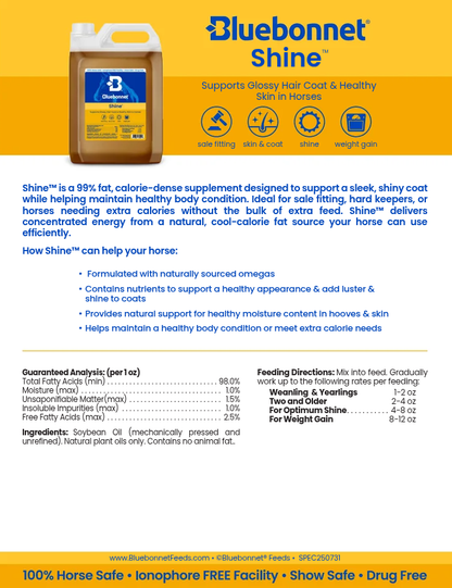 Bluebonnet Shine - 1 gal (128 servings)