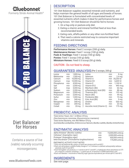 Bluebonnet Pro Balance