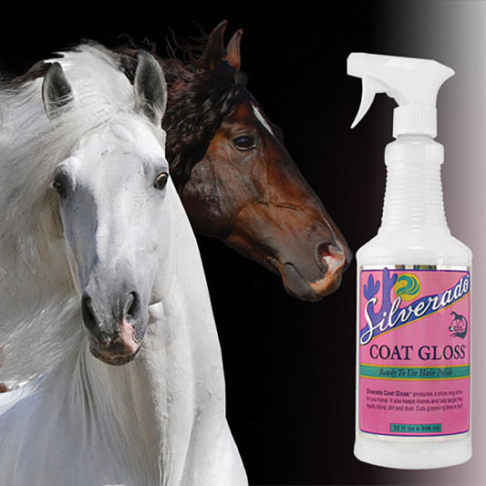 CLEARANCE - Horse Sheen Coat Gloss for Coat, Mane & Tail by Silverado