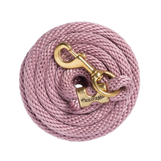 Weaver Equine Poly Lead Rope - 10 ft - Mauve