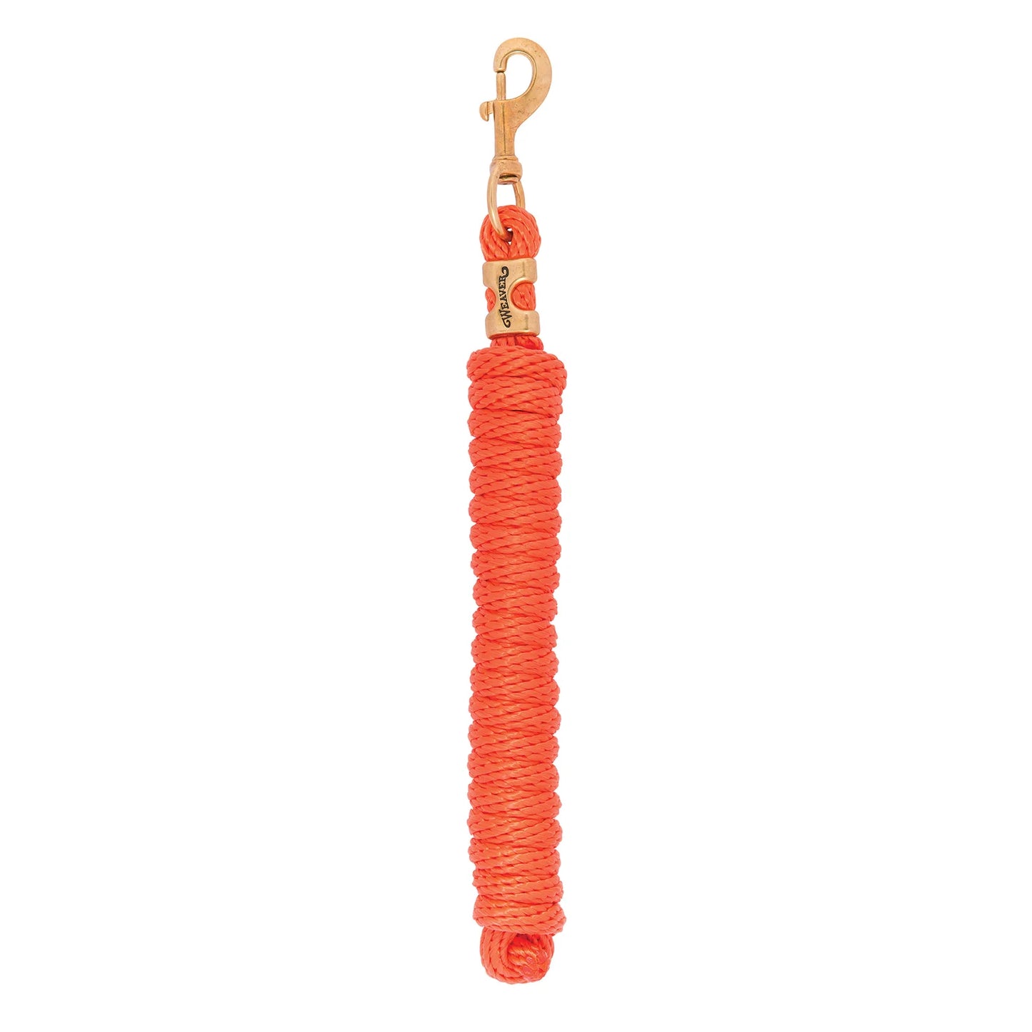 Weaver Equine Poly Lead Rope - 10 ft - Orange