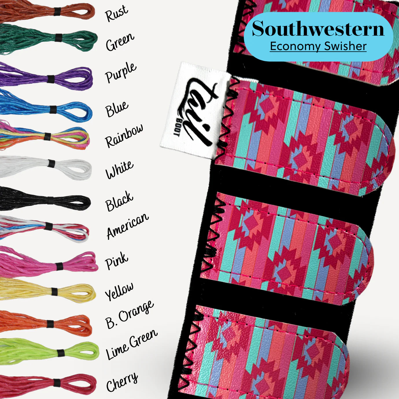 The Tail Boot- Southwestern - BOOT ONLY (no tail)